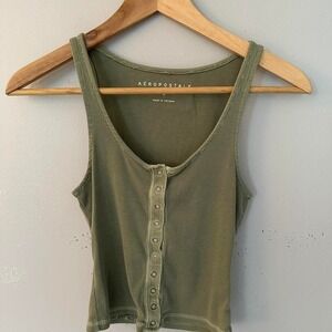 Aeropostale Green Tank